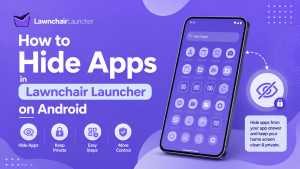 How to Hide Apps in Lawnchair Launcher on Android