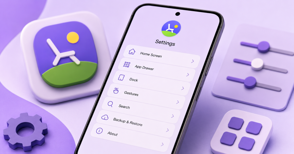 How to Open and Use Lawnchair Settings